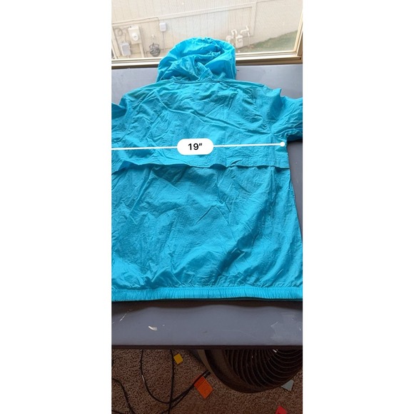 Champion Half Zip‎ Lightweight Hooded Windbreaker Jacket - Mens Small - Picture 8 of 9